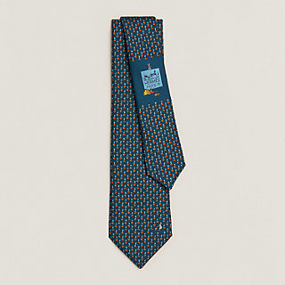Bunny Dream tie - Blue | Hermès Netherlands